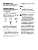 Preview for 15 page of Troy-Bilt Horse T809H Operator'S Manual