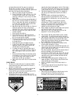 Предварительный просмотр 5 страницы Troy-Bilt Horse Z809K Operator'S Manual