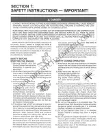 Preview for 4 page of Troy-Bilt JUNIOR TOMAHAWK Owner'S/Operator'S Manual