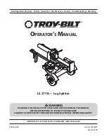 Preview for 1 page of Troy-Bilt LS 27 TB Operator'S Manual
