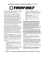 Предварительный просмотр 16 страницы Troy-Bilt LS275 Operator'S Manual