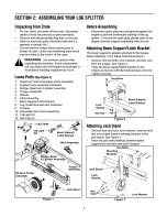 Preview for 6 page of Troy-Bilt LS338 Operator'S Manual