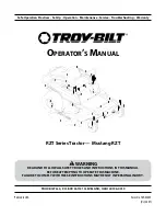 Предварительный просмотр 1 страницы Troy-Bilt Mustang RZT Operator'S Manual