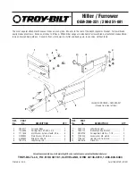 Preview for 1 page of Troy-Bilt OEM-290-251 Operator'S Manual