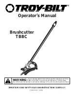 Preview for 1 page of Troy-Bilt P/N 769-01473 Operator'S Manual