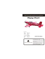 Troy-Bilt Pilatur PC-21 Instruction Manual preview