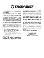 Preview for 14 page of Troy-Bilt Pony TB465SS Operator'S Manual