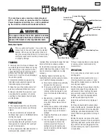 Preview for 3 page of Troy-Bilt Pro Line 665B Operator'S Manual