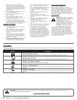 Preview for 4 page of Troy-Bilt Pro-Line CRT Operator'S Manual