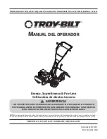 Предварительный просмотр 13 страницы Troy-Bilt Pro-Line CRT Operator'S Manual