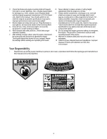 Preview for 5 page of Troy-Bilt Series 959 Operator'S Manual