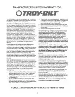 Предварительный просмотр 20 страницы Troy-Bilt Smart Speed 566 Operator'S Manual