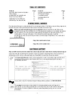 Preview for 2 page of Troy-Bilt Smart Touch 569 Operator'S Manual