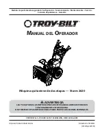 Preview for 31 page of Troy-Bilt STORM 2620 Operator'S Manual