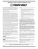 Preview for 24 page of Troy-Bilt Storm 2690 XP Operator'S Manual