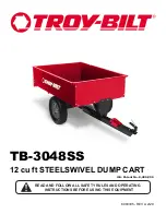 Troy-Bilt TB-3048SS Manual предпросмотр