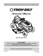 Предварительный просмотр 1 страницы Troy-Bilt TB-38 Operator'S Manual