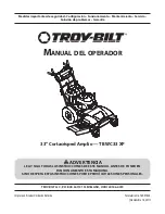 Preview for 33 page of Troy-Bilt TB WC33 XP Operator'S Manual