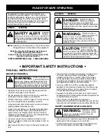 Preview for 3 page of Troy-Bilt TB10CS Operator'S Manual