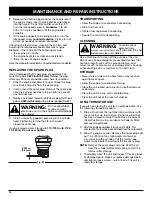 Preview for 16 page of Troy-Bilt TB10CS Operator'S Manual