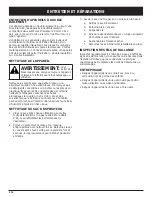 Preview for 32 page of Troy-Bilt TB125QS Operator'S Manual