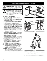 Preview for 10 page of Troy-Bilt TB144 Operator'S Manual