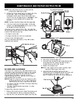 Preview for 15 page of Troy-Bilt TB144 Operator'S Manual