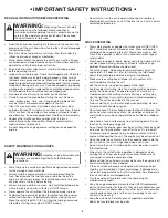 Preview for 3 page of Troy-Bilt TB227 XP Operator'S Manual