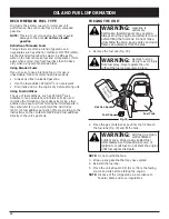 Preview for 12 page of Troy-Bilt TB245CS Operator'S Manual