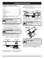 Preview for 14 page of Troy-Bilt TB245CS Operator'S Manual