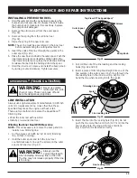 Preview for 19 page of Troy-Bilt TB245CS Operator'S Manual