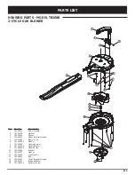 Preview for 55 page of Troy-Bilt TB250B Operator'S Manual