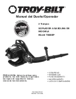 Предварительный просмотр 16 страницы Troy-Bilt TB25BP Operator'S Manual