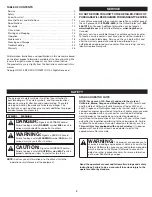 Preview for 2 page of Troy-Bilt TB25PS Operator'S Manual