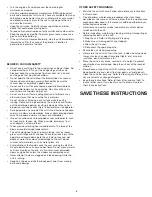 Preview for 4 page of Troy-Bilt TB272V Operator'S Manual