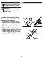 Предварительный просмотр 27 страницы Troy-Bilt TB272V Operator'S Manual