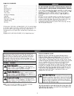 Preview for 2 page of Troy-Bilt TB27B EC Operator'S Manual