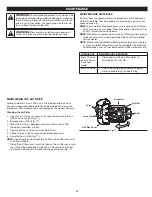 Preview for 14 page of Troy-Bilt TB27VH Operator'S Manual