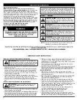 Preview for 2 page of Troy-Bilt TB2BP Operator'S Manual