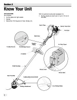 Предварительный просмотр 8 страницы Troy-Bilt TB3000 Owner'S/Operator'S Manual