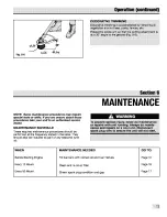 Предварительный просмотр 13 страницы Troy-Bilt TB3000 Owner'S/Operator'S Manual