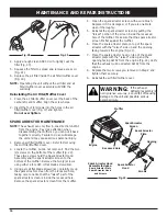 Preview for 16 page of Troy-Bilt TB320BV Operator'S Manual