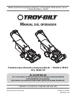 Предварительный просмотр 23 страницы Troy-Bilt TB330 Operation Manual