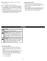 Preview for 13 page of Troy-Bilt TB4214 Operator'S Manual