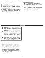 Preview for 13 page of Troy-Bilt TB4216H XP Operator'S Manual