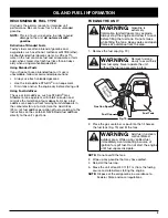 Preview for 9 page of Troy-Bilt TB425CS Operator'S Manual