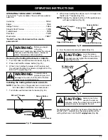 Preview for 11 page of Troy-Bilt TB425CS Operator'S Manual