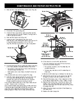 Preview for 19 page of Troy-Bilt TB425CS Operator'S Manual