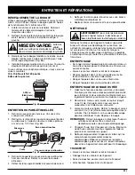 Preview for 45 page of Troy-Bilt TB425CS Operator'S Manual