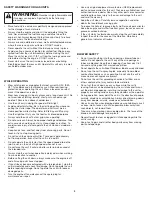 Preview for 3 page of Troy-Bilt TB430 Operator'S Manual